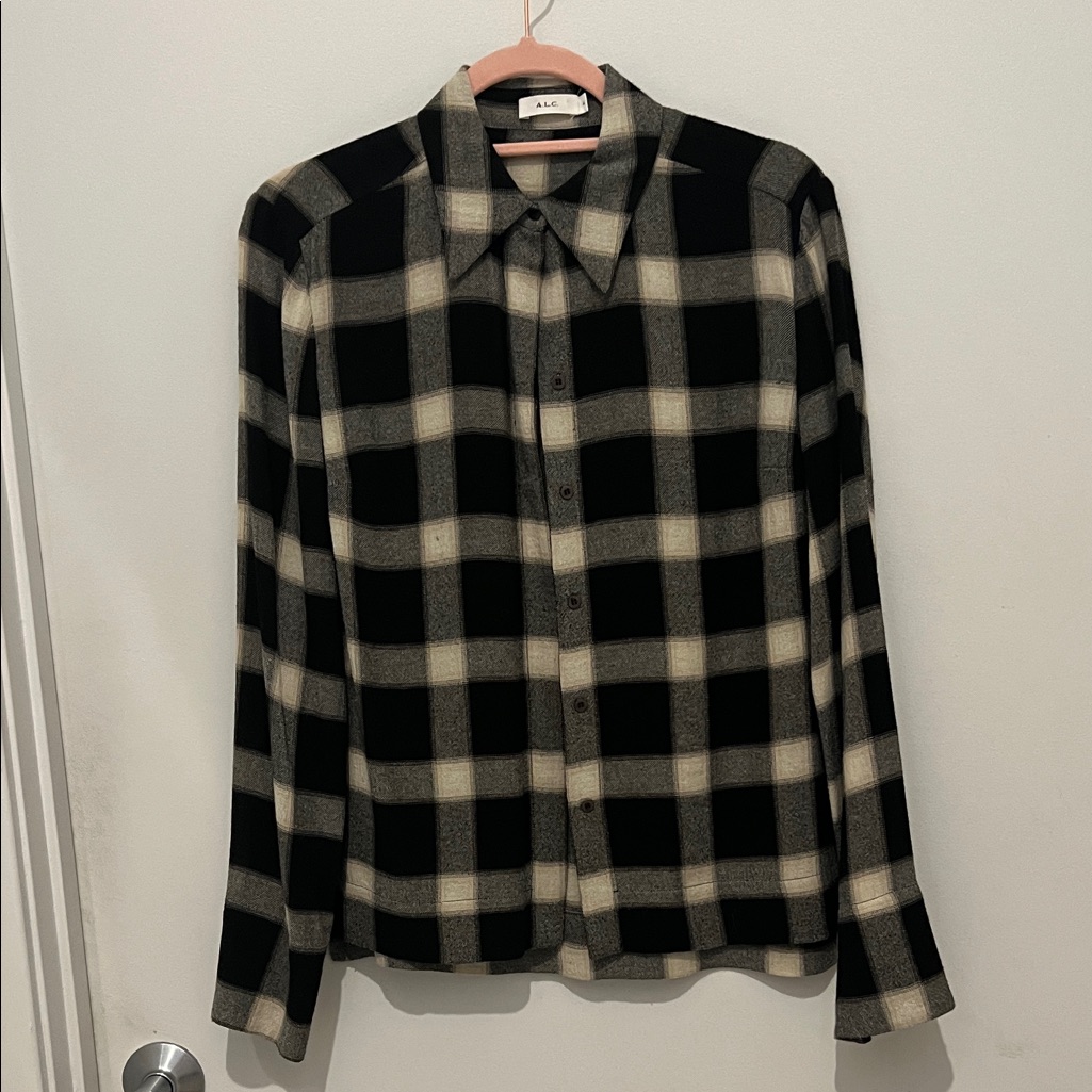Alc Wool Blend Emma Watson Size 4 Shirt Bonus